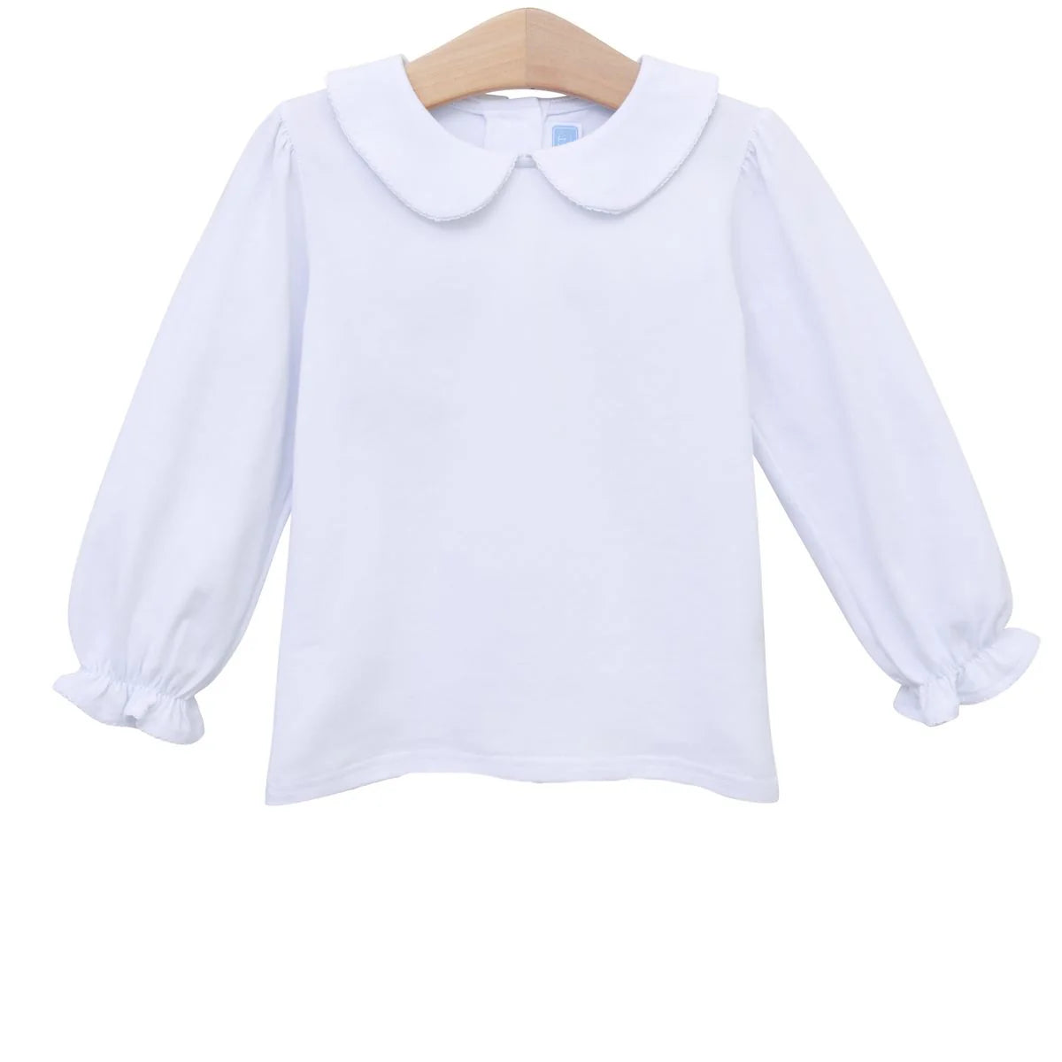 Peter Pan Collar Top- White