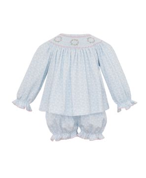 Pauline Knit Floral Bloomer Set