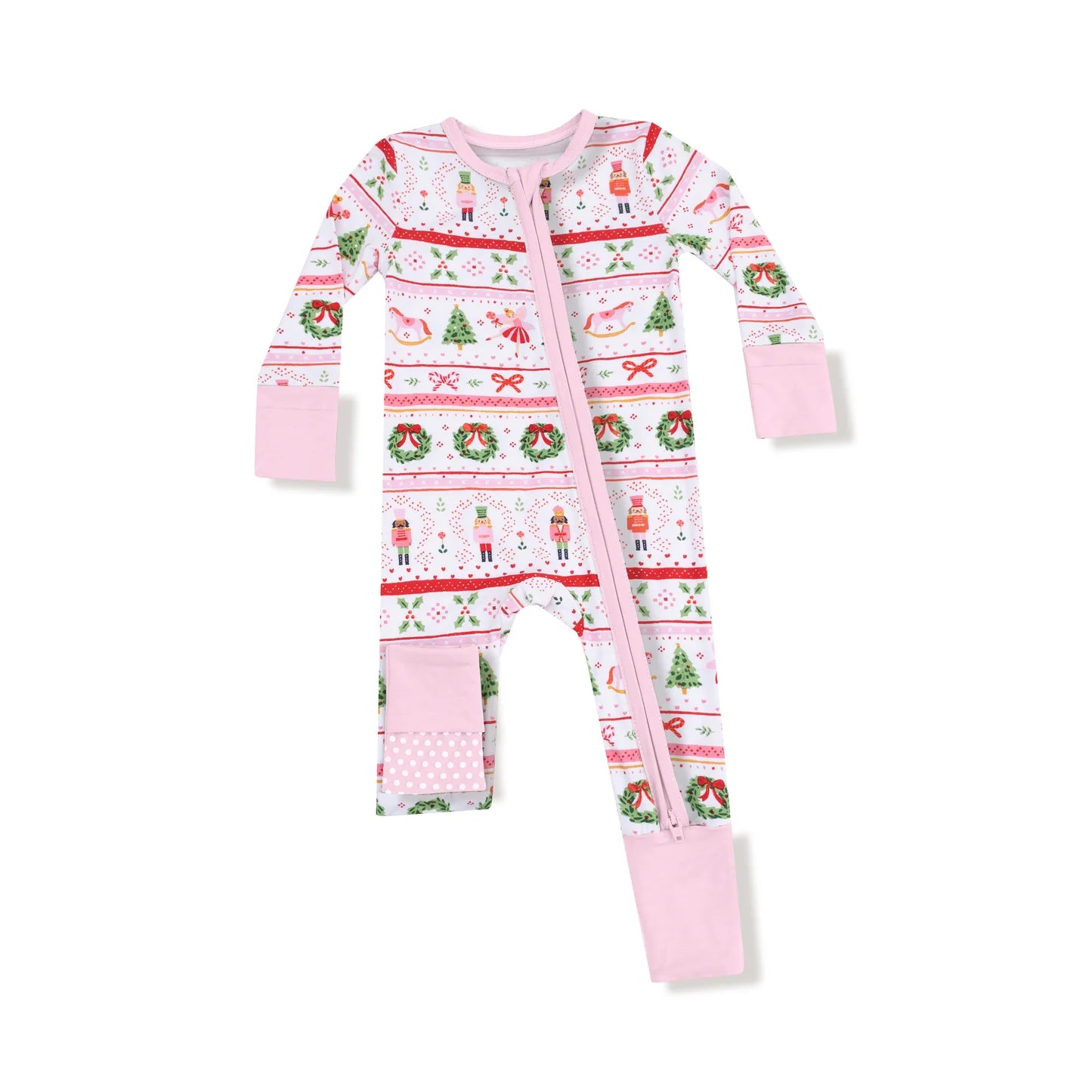 Fairy Nutcracker Fair Isle Convertible Romper