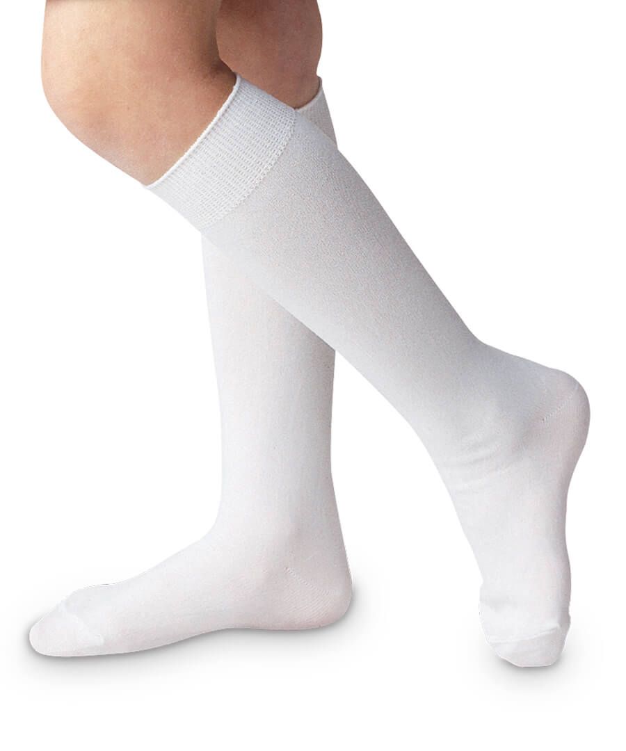 One Pair Classic Nylon Knee Socks