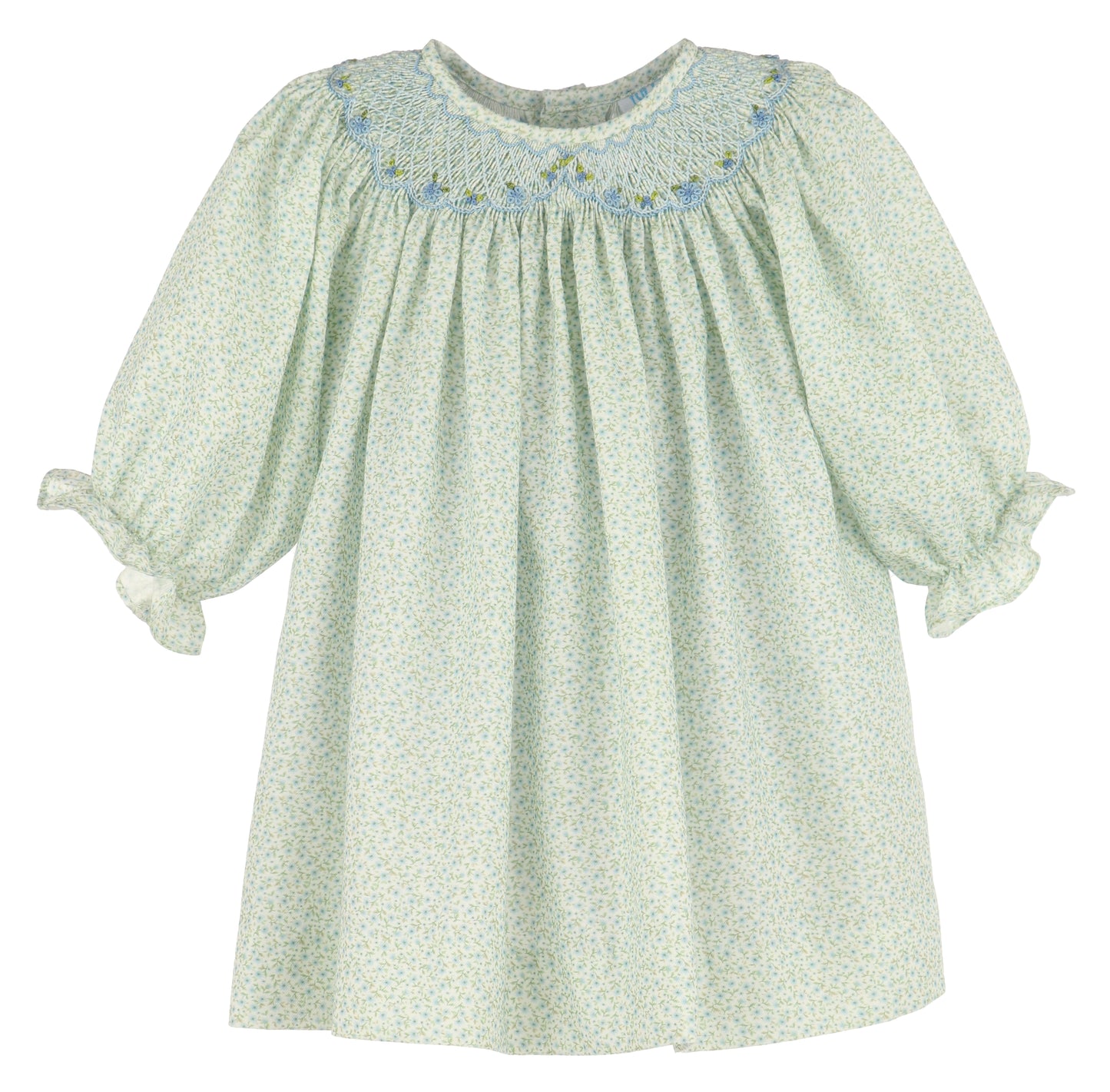 Harvest Floral Smock Bishop, Blue