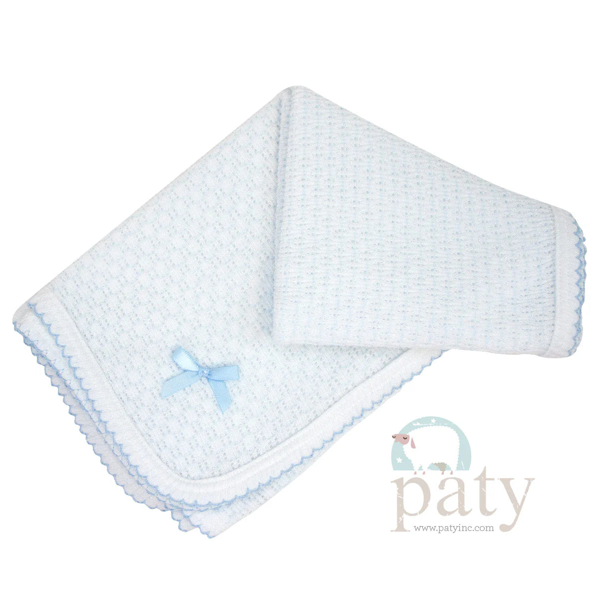 Pinstripe Receiving Blanket