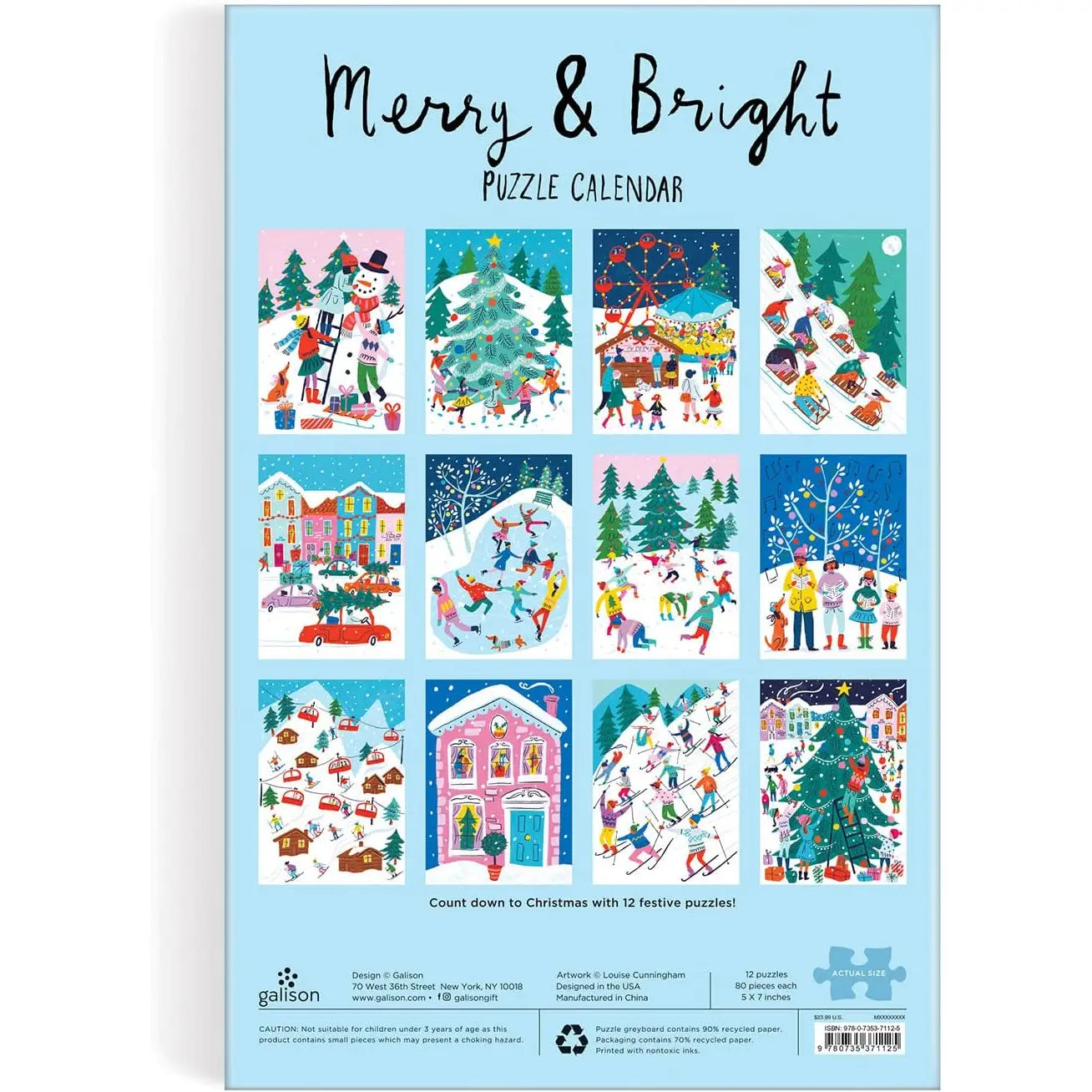 Louise Cunningham Merry and Bright 12 Days of Christmas Advent