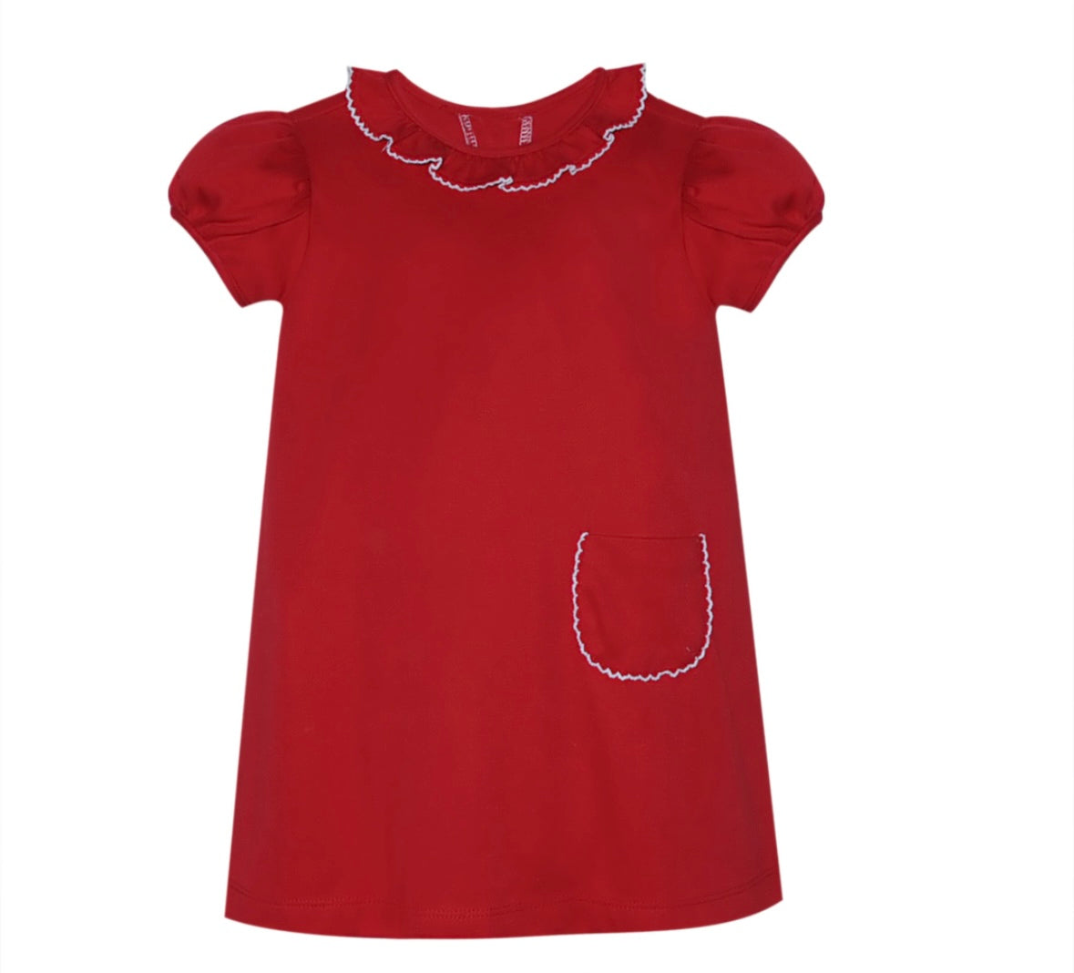 Red Knit Gemma Dress