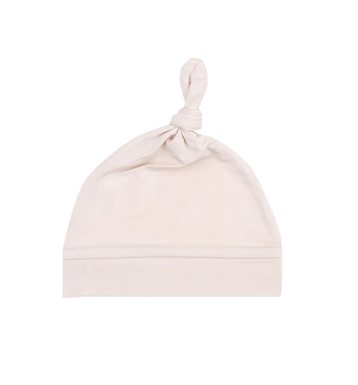 Solid Sandshell Knotted Hat