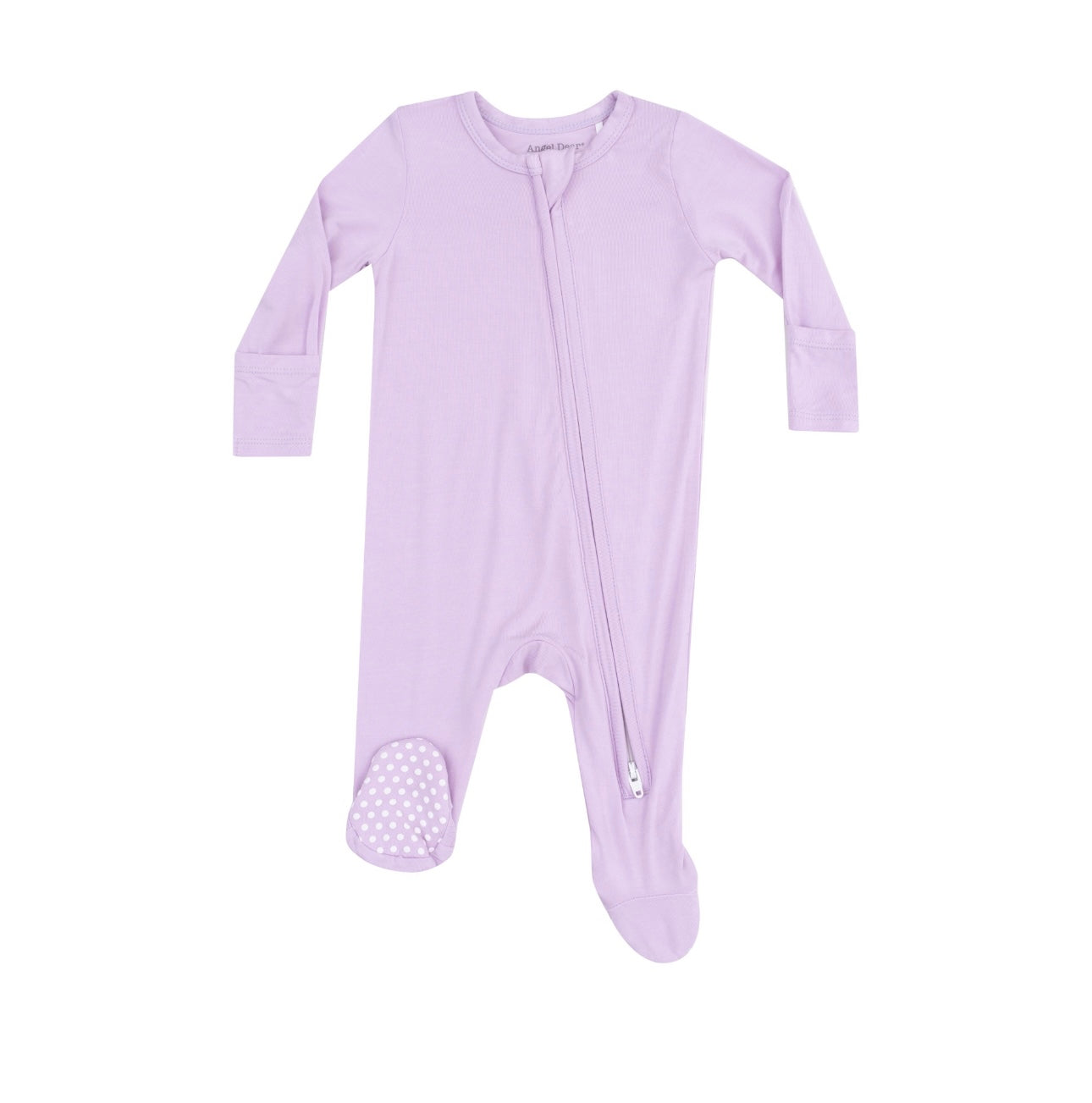 Winsome Orchid Zipper Footie
