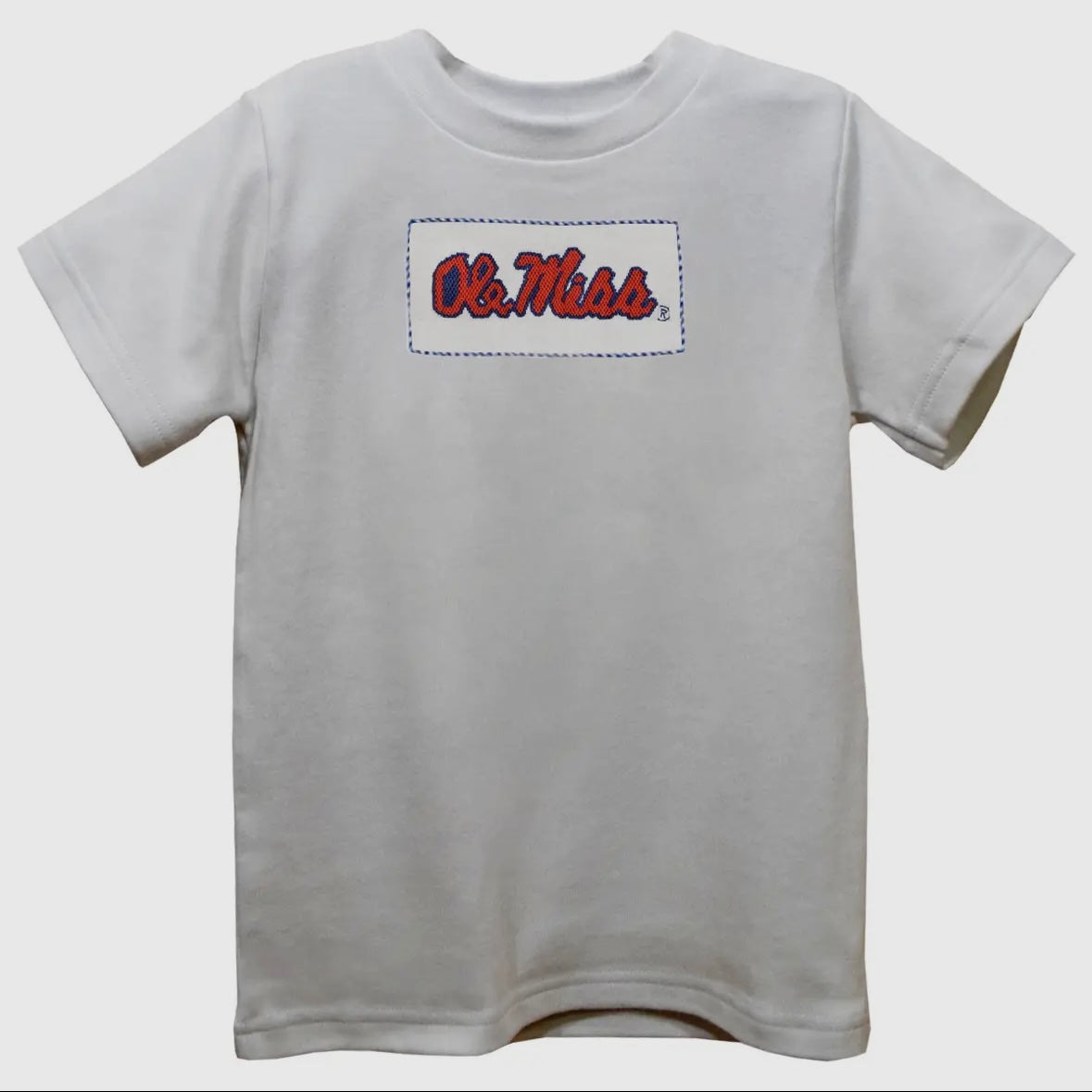 Boys Ole Miss Smocked TShirt