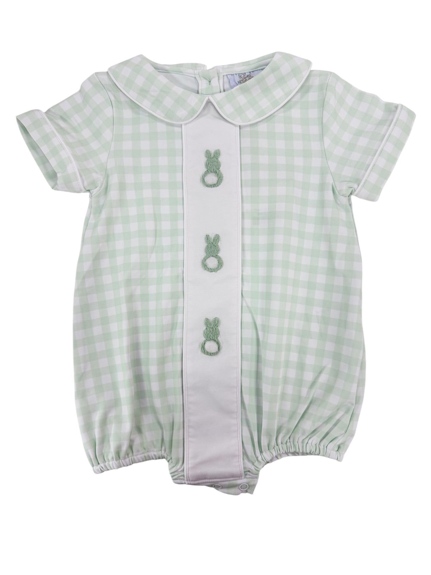 Boys Green Bunnies Bubble