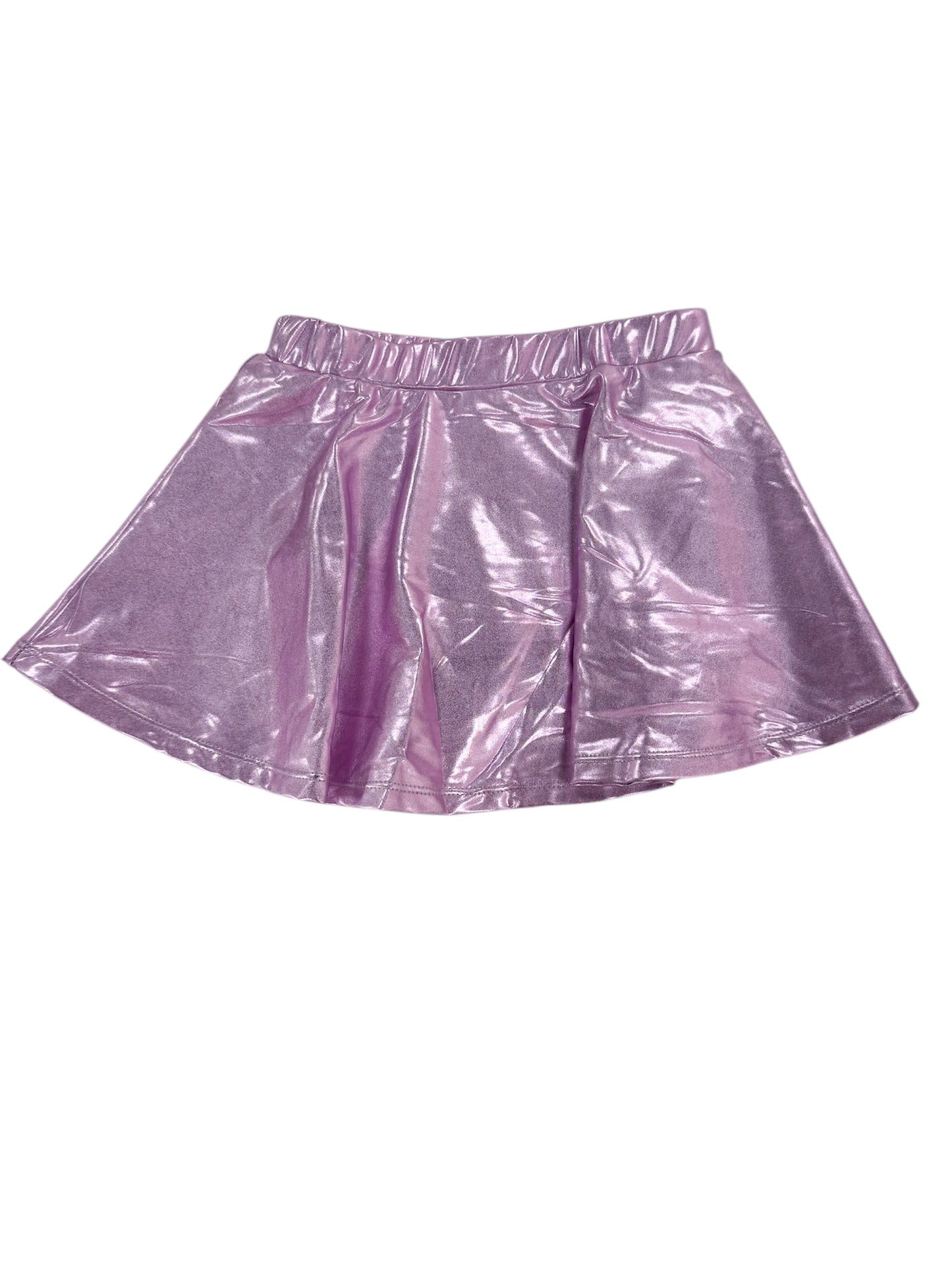 Metallic Purple Skirt