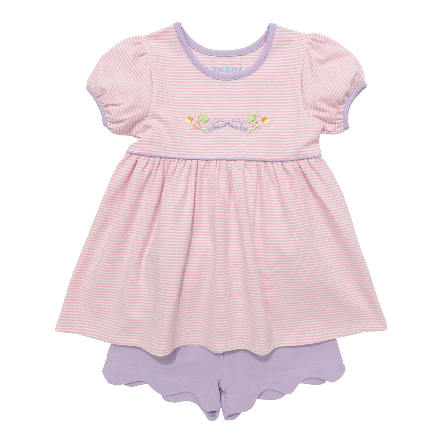 Halloween Candy Short Set