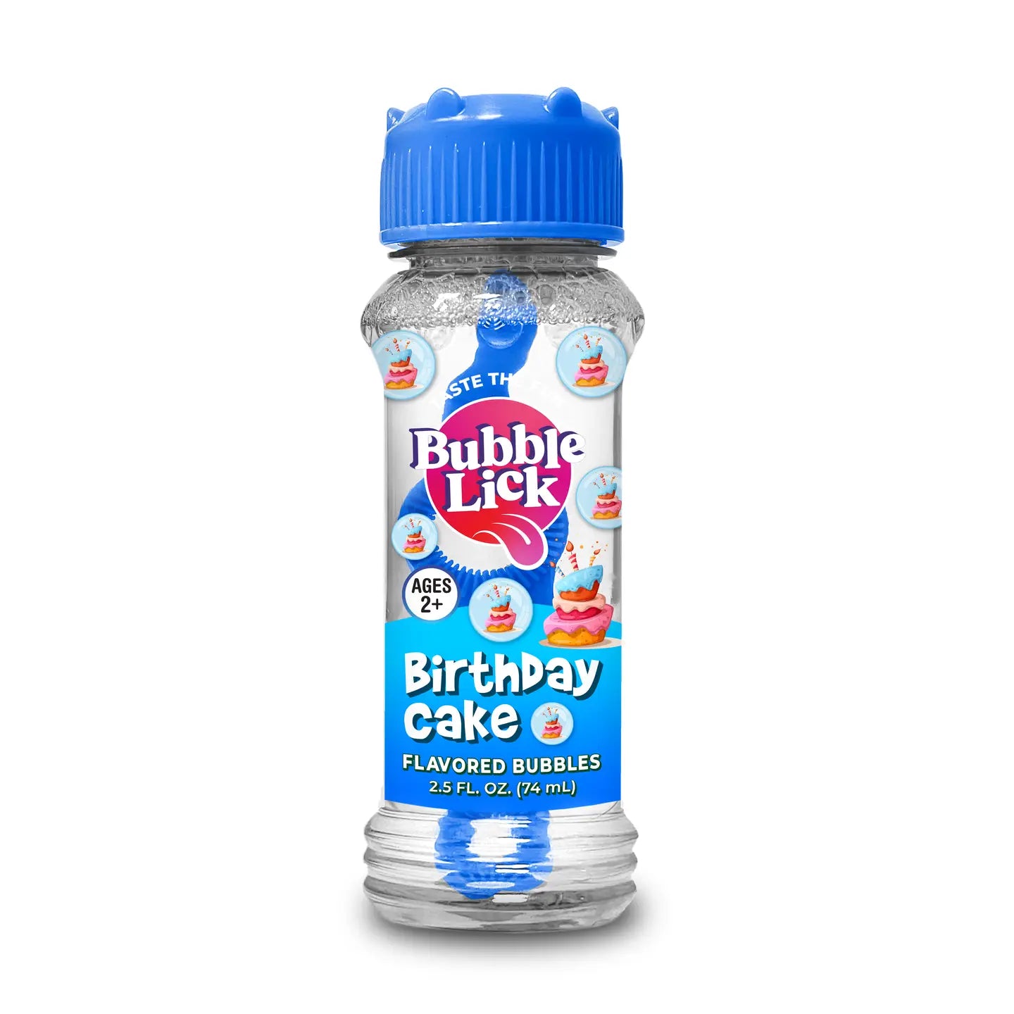 Bubblelick Birthday Cake Bubbles