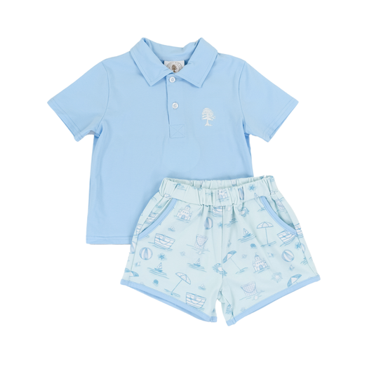 Seacrest Boys Polo Short Set