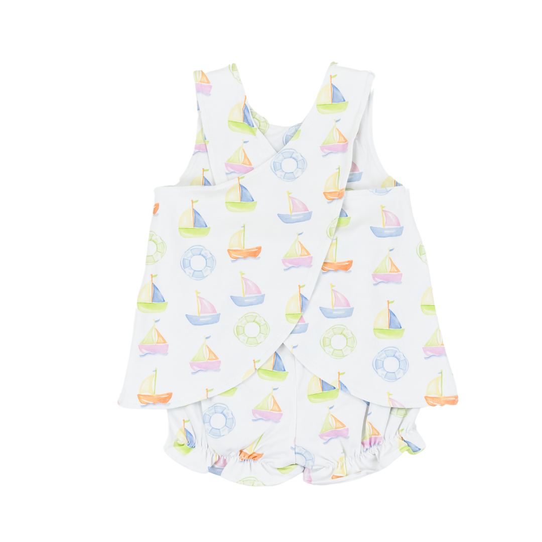 Sweet Sails Girls Swing Back Set