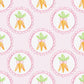 PRE ORDER Girls Carrot Knit Pajama Set