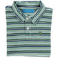 Forest Striped Performance Polo