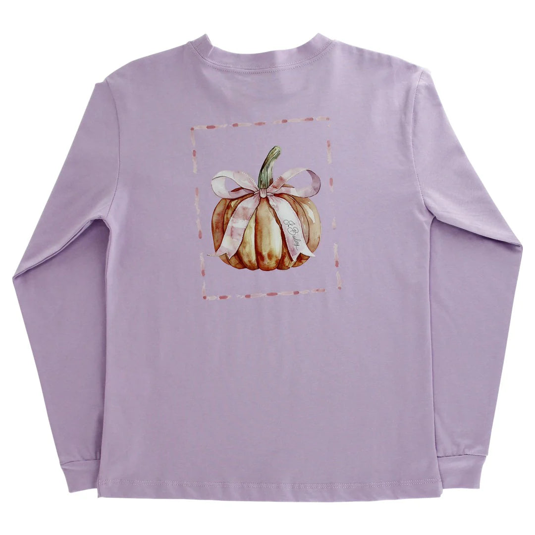 Lavender Pumpkin Logo Tee