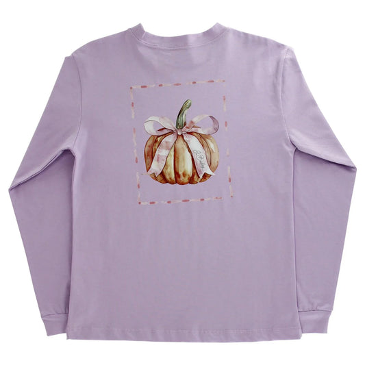 Lavender Pumpkin Logo Tee