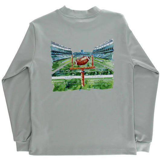 Football on Sage Logo Tee