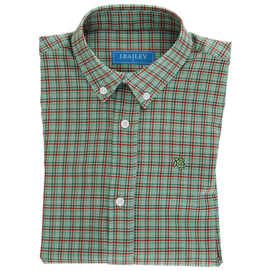 Jingle Performance Button Down