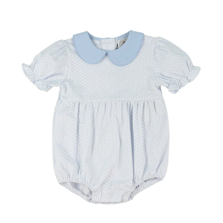 Blue Dot Girls Collins Classic Bubble