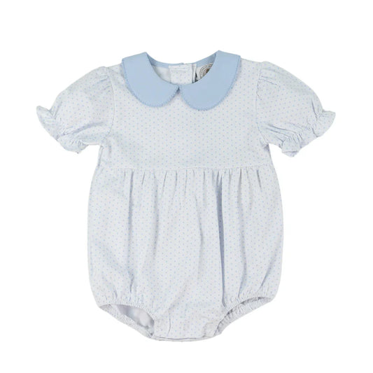 Blue Dot Girls Collins Classic Bubble