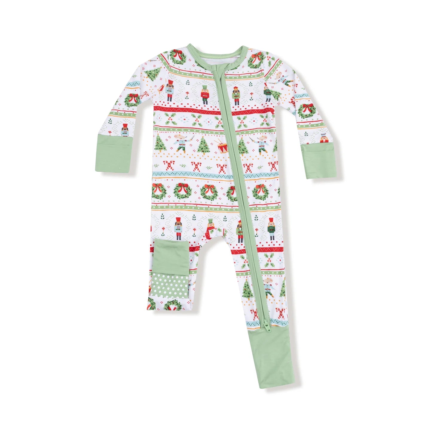 Nutcracker Fair Isle Convertible Romper