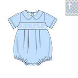 PRE ORDER Boys Blue Cross Heirloom Bubble