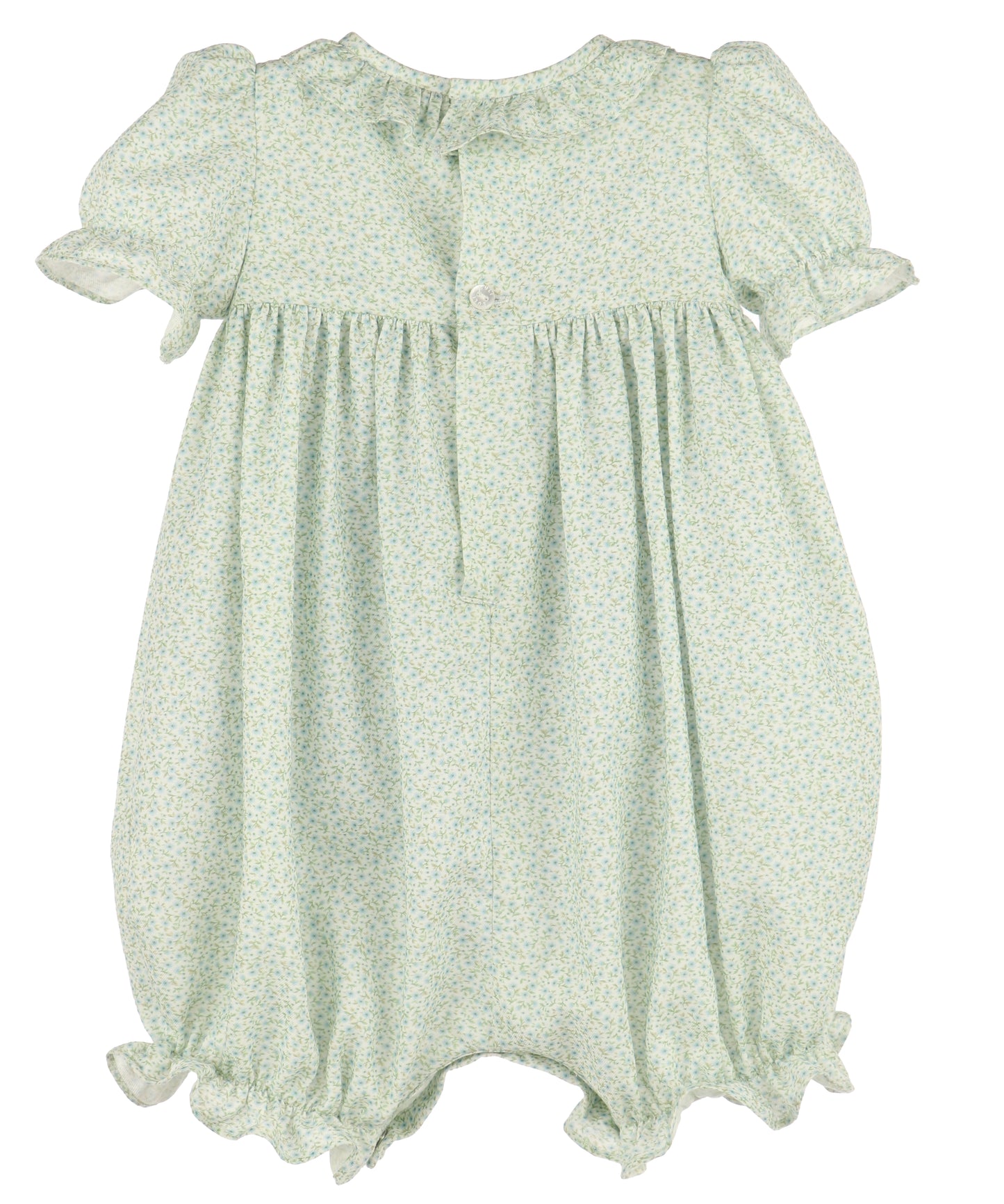 Harvest Floral Smock Bubble, Blue