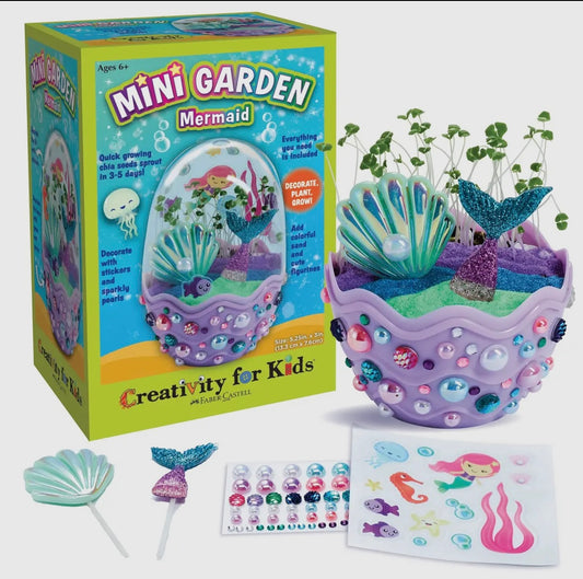 Grow a Mini Garden-Mermaid