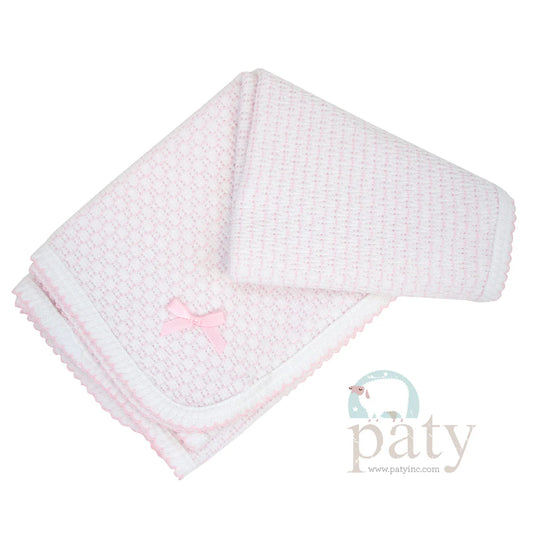 Pinstripe Receiving Blanket