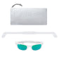 Polarized WeeFarers - White w/ Sea Green