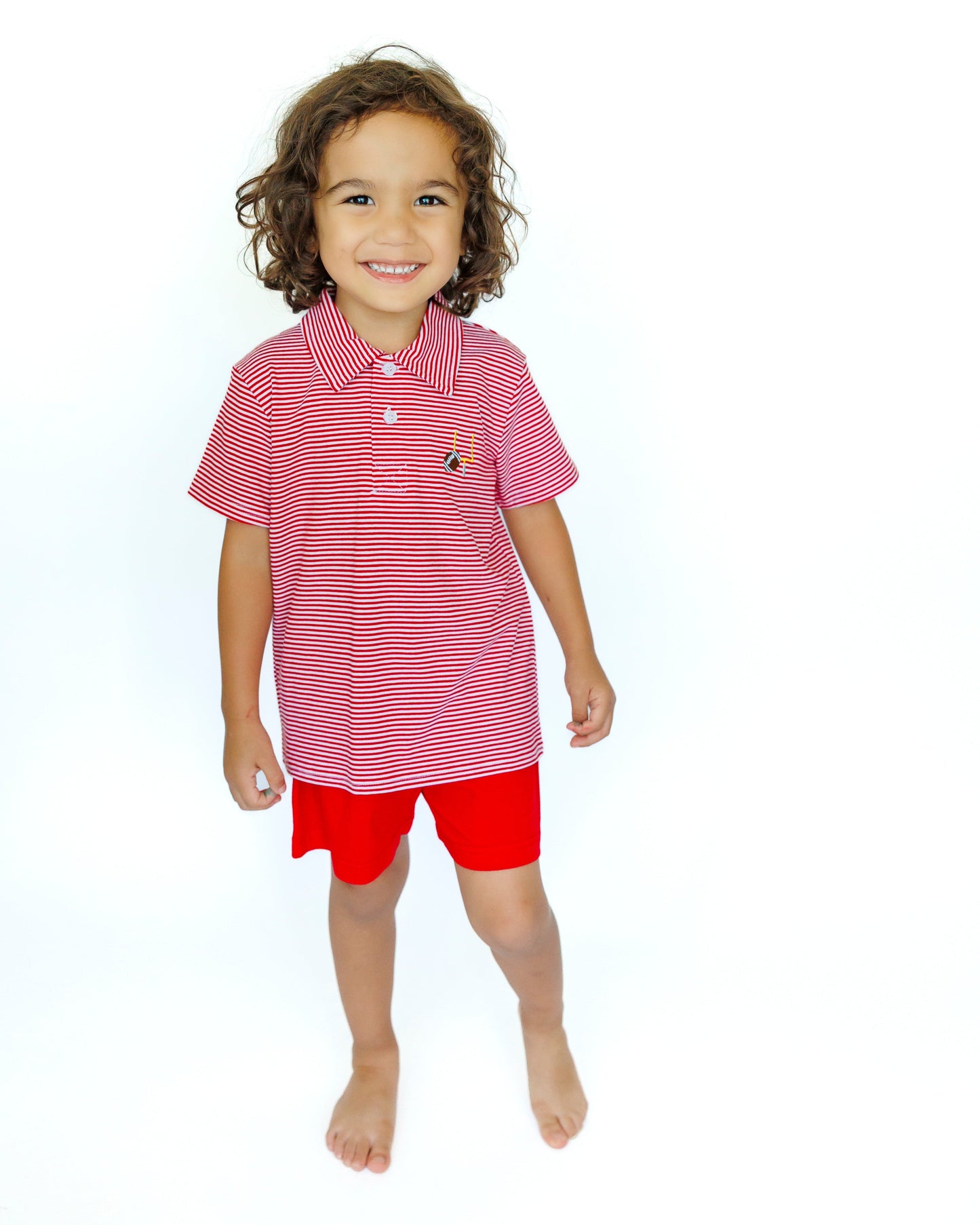Game Day Polo-Red