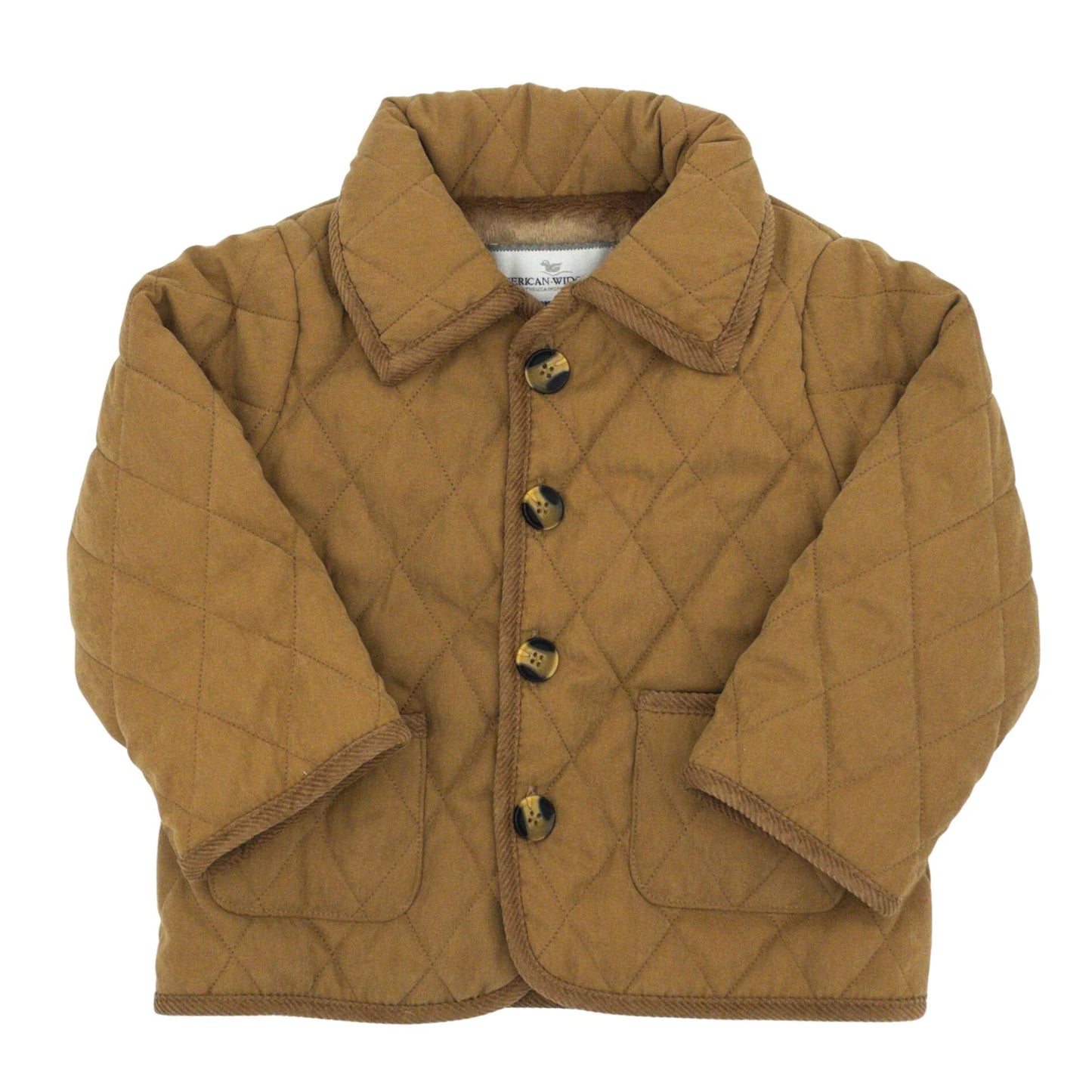 Caramel Quilted Barn Jacket