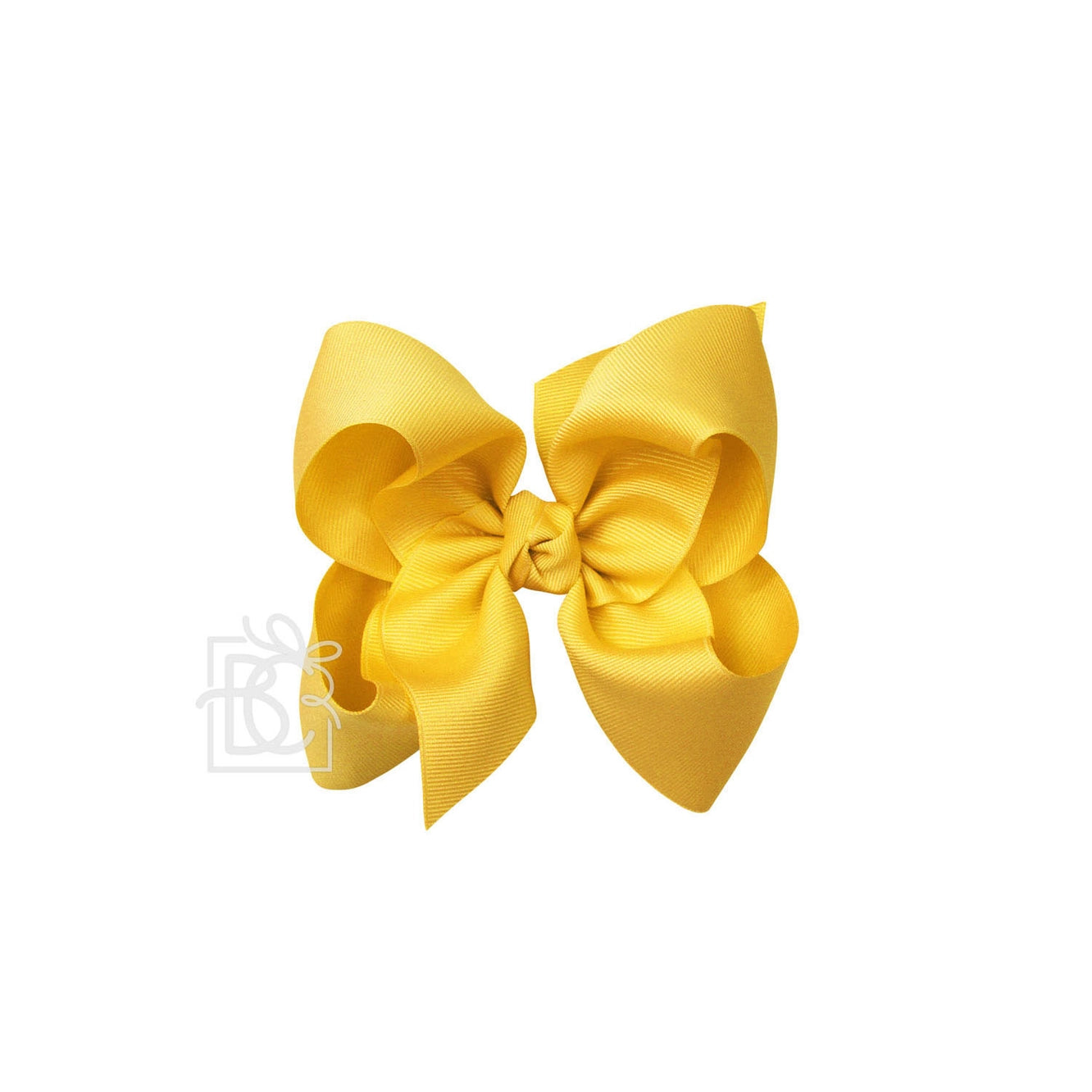 Huge Signature Grosgrain Bow On Clip