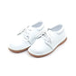 White Tyler Lace Up Shoes