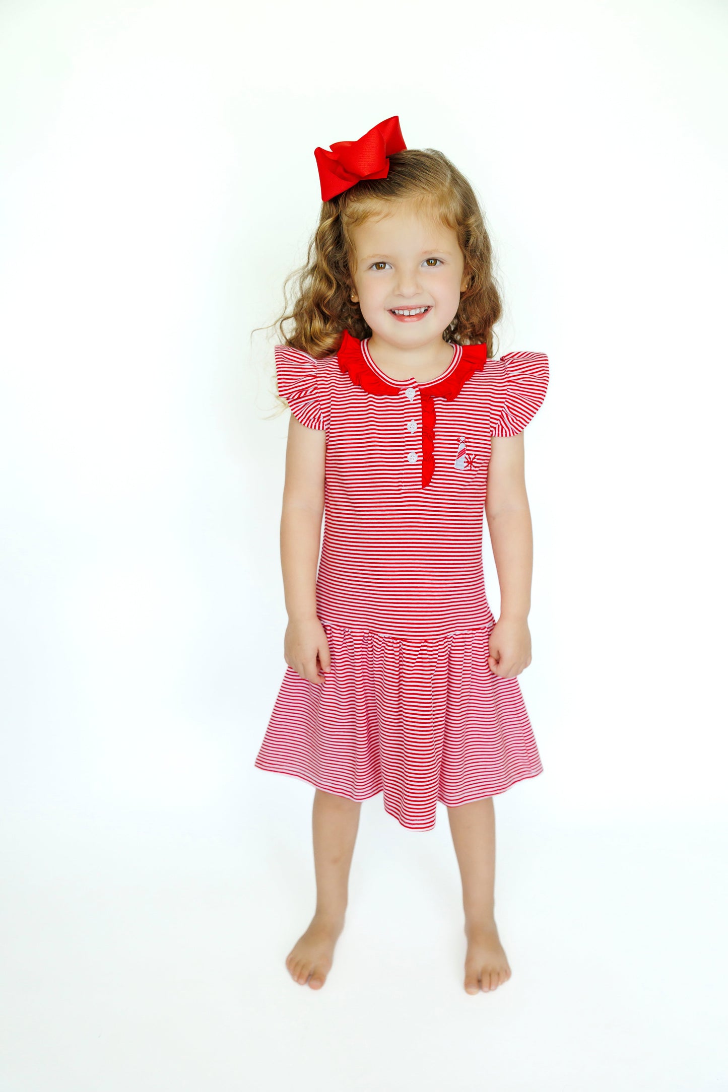 Game Day Dress- Red