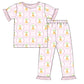 PRE ORDER Girls Carrot Knit Pajama Set