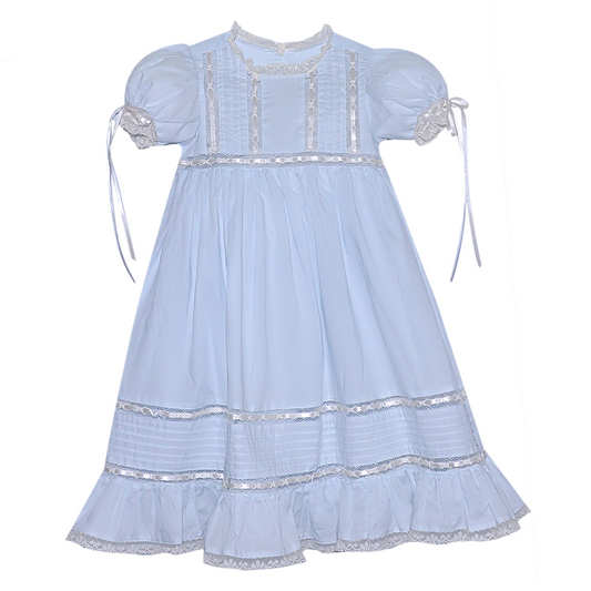 Mary Claire Dress-Blue