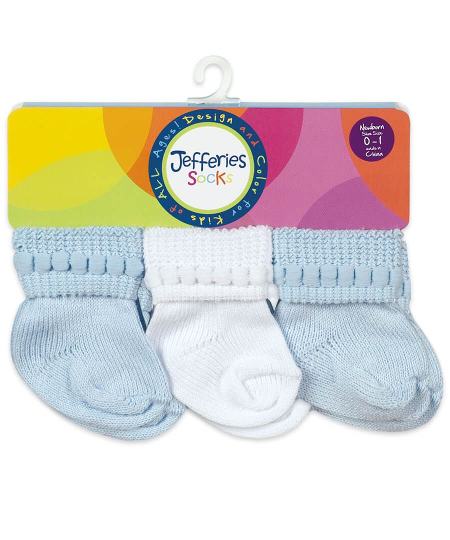 Rock-A-Bye Baby Turn Cuff Socks