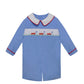 Blue William Boy Romper-Rickshaw