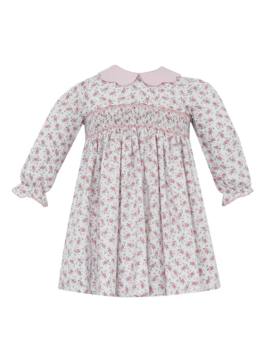 Jasmine-Pink English Garden Floral Dress