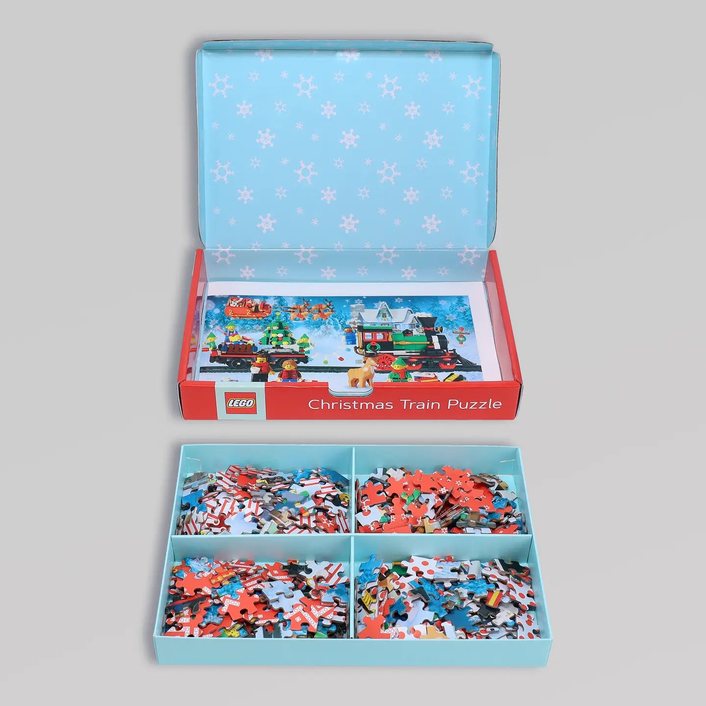 Lego Christmas Train Puzzle