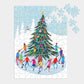 Tree Skaters 130 Piece Puzzle Ornament