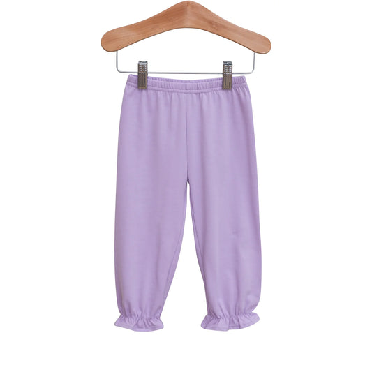 Bloomer Pants- Lavender Ruffle