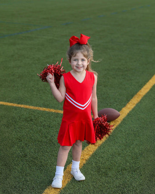 Cheer Uniform Dress- Red