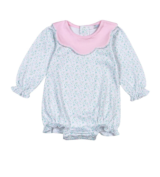 Nicolle Scallop Pima Ruffled Bubble