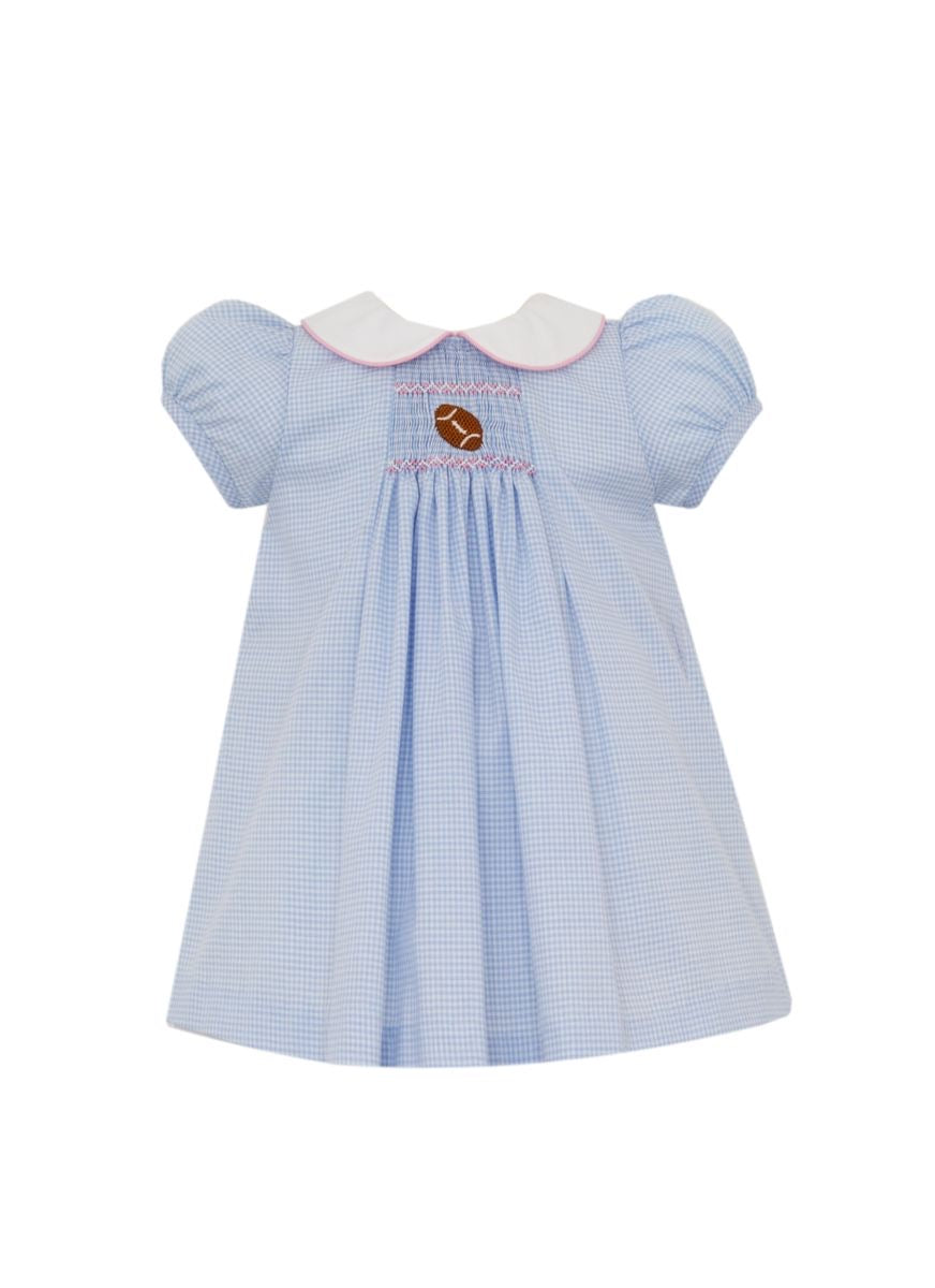 Football Girls-Blue Gingham Girls Float