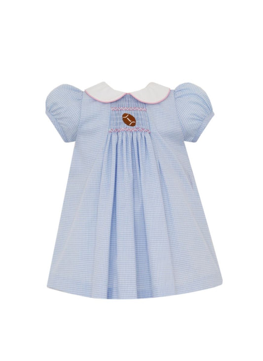Football Girls-Blue Gingham Girls Float