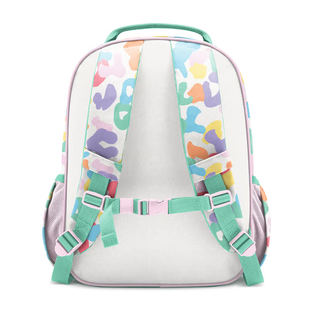 Fletcher Kids' Rainbow Leopard Backpack - Medium