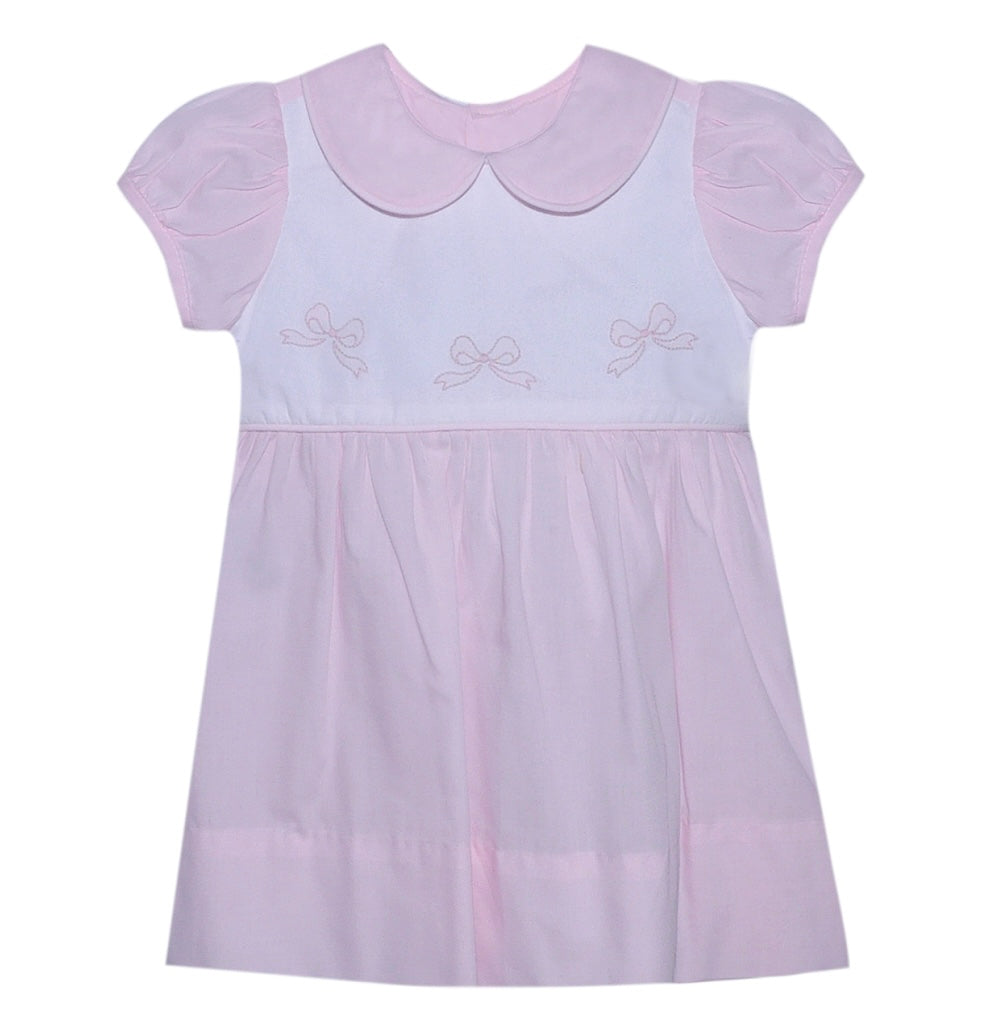 Brady Dress-Pink Bows